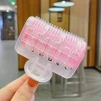 ราคา อุปกรณ์มัดผมของผู้หญิงเครื่องม้วนผมน่ารักสีชมพู (11095819113)