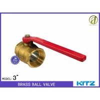 ราคา บอลวาล์วทองเหลือง ขนาด 3 นิ้ว KITZ Brass Ball Valve (1488972380)