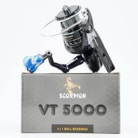 ราคา SCORPION VT รอกสกอเปี้ยน VT2000 VT3000 VT4000 VT5000 รอกสปินนิ่ง รอกแมงป่อง รอกตกปลา สกอเปี้ยน ลายเคฟลาร์ สีดำ คุณภาพดีเยี่ยม (17235863080)