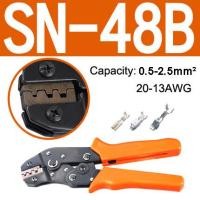 ราคา Sn 02c Sn 28b 48b มินิมือจีบเครื่องมือ0 25 2 5Mm ปรับ Crimper คีมชนิดปลั๊ก (20321237541)