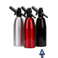 ราคา กระบอกทําน้ำโซดา เครื่องทำโซดาไซฟอน แบบหัวฉีด สำหรับทำน้ำ Soda Siphon Stream Sparking Water ขนาด 1 ลิตร (21109095269)