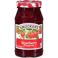 ราคา แยมสมักเกอร์ SMUCKERS Strawberry แยมรสสตรอว์เบอร์รี่ เนื้อสตรอว์เบอร์รี่ฉุ่มช่ำ ขนาด 340 กรัม (11791495950)