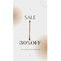 ราคา Tarte แปรงอายแชร์โด่ว 2 in 1งานเกรด A สินค้าไม่มีกล่อง (14575039432)