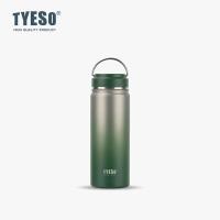 ราคา ซื้อ 2 ขวดได้รับ 20 ปิด ต้นฉบับ Tyeso กระติกน้ำสูญญากาศ เก็บความร้อนและเย็น ขวดเก็บอุณภูมิ กระ กระติกน้ำสูญญากาศ สีใหม่ 530mL 750mL (21071639313)