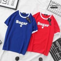 ราคา เสื้อสกรีน Sugar สีสดใส ตัวละ100บาท (1342032400)