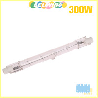 ราคา Beloving แฟลชเซล1ชิ้น100 200 300W หลอดฮาโลเจน118มม หลอดไฟฮาโลเจน R7s เชิงเส้นสองด้าน (20472351985)