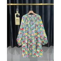ราคา เดรสดอกจิ๋วน่ารักทรงปล่อยๆป้ายYPY (20569261953)
