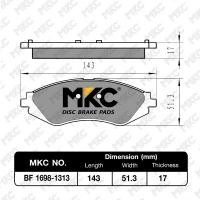 ราคา ผ้าเบรคหน้า หลัง CHEVROLET OPTRA เชฟโรเลต ออฟต้า 1 61 8 ปี 2003 2012 ผ้าเบรค MKC (15462141422)