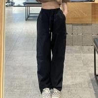 ราคา my ai style กางเกงยีนส์ กางเกงขายาว กางเกงคาร์โก้ผู้หญิง กระชับ ความสะดวกสบายความสะดวกสบาย ลำลอง 2023 NEW A90M02N (20054996188)