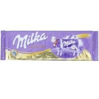 ราคา Milka ช็อกโกเเลตแท่ง 4 รสชาติ NET 270 g 300g (16813751516)