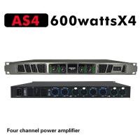 ราคา แร็คใส่แอมป์ เพาเวอร์แอมป์กลางแจ้ง power amp เครื่องเสียงกลางแจ้ง 4 ช่อง channel amplifier 600Watt X2 X4 วัตต์ watts Class D ฟังก์ชั่นการทำให้บริสุทธิ์ที่หลาก (21357115084)