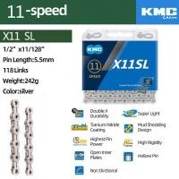 ราคา โซ่ KMC X11 X11EL SL โซ่จักรยาน X10ห่วงโซ่ Mtb 10สปีด X10EL โซ่จักรยาน X10SL 8 9 10 11 12สปีดสำหรับ Shimano Sram (17061246617)
