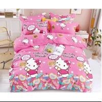 ราคา ชุดผ้าปูที่นอนลายคิตตี้ ครบชุด6ชิ้น ขนาด 3 5 5 6 ฟุต (6476558764)