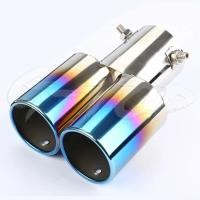 ราคา ท่อคู่ ปลายท่อ ไทเทเนียม ท่อรถ สแตนเลส ท่อแต่งรถ ท่อรถแต่ง ท่อรถยนต์ ครอบท่อ ท่อไทเท MT75 (12481855199)