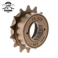 ราคา Bronze เหล็กความเร็วสูงจักรยาน BMX 14T ฟัน Freewheel Sprocket Cog (16304683448)