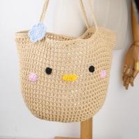 ราคา กระเป๋าเชือกฟอก กระเป๋าถักโครเชต์ มีหน้าตา (20461680503)