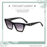 ราคา แว่นกันแดด Yves Saint Laurent SL M103 001 sz 58 Black Black Grey (18294234271)