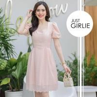 ราคา เดรสสีชมพู รวมเดรสสีชมพู ชุดออกงาน ธีมชมพู เดรสสวย ชุดแซกสีชมพู มีไซส์ S M L XL (20517653424)