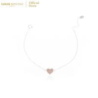ราคา Louis Montini Jewelry Sterling Silver 925 Bracelet สร้อยข้อมือเงินแท้ 92 5 สร้อยข้อมือผู้หญิง รูป heart LJBL06 (17151567544)