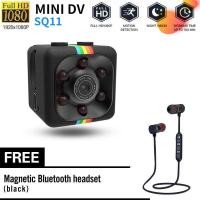 ราคา พร้อมหูฟังบลูทู ธ ฟรี HD Mini SQ11 Car DVR DV Camera Spy Hidden Camcorder Sports Dash Cam Full HD 140 degree wide angle IR night vision (5449792332)