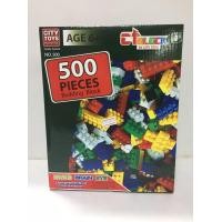 ราคา เลโก้ ตัวต่อ 500ชิ้น 1000ชิ้น เสริมสร้างทักษะ จินตนาการ ตัวต่อ เลโก้ (15710096008)