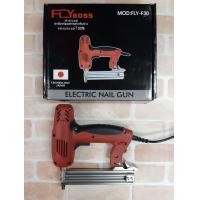 ราคา FLYBOSS ปืนยิงแม็กไฟฟ้า ปืนยิงแม็ก ขาเดี่ยว FLY F30 ปรับรอบได้ (16649385873)