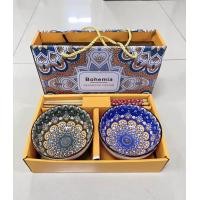 ราคา ชุดถ้วยตะเกียบใหม่ สีส้ม ถ้วย2ตะเกียบ2คู่ (12846099195)