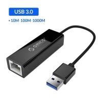 ราคา ออก E TAX ลดหย่อนภาษีได้ ORICO 10 100 1000 Mbps Network Card RJ 45 Lan USB Wired USB 3 0 2 0 to Gigabit Ethernet Adapter For Windows 10 Xiaomi Mac OS PC UTJ (15125159826)