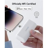 ราคา Power Bank นาโน Anker พร้อมสายเชื่อมไฟในตัวเครื่องชาร์จพกพาขนาด12W ซึ่งได้รับการรับรองจาก MFi 5000MAh (19888614952)