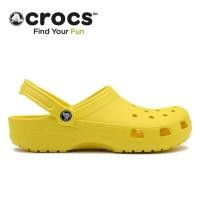 ราคา ใหม่เอี่ยมของแท้ Crocs รองเท้าสาวคลาสสิครองเท้าชายชายหาดรองเท้าหุ้มส้นกลางแจ้งรองเท้าหุ้มส้นในฤดูร้อนพื้นรองเท้าหนากินกล่องสิ (21243868543)