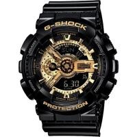 ราคา GA 110GB 1A นาฬิกาสำหรับผู้ชาย Casio G Shock สีดำทอง (17547378498)
