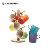 ราคา แก้วมัคเซรามิค ฝรั่งเศส LE CREUSET 350ml แก้วกาแฟสีรุ้ง ชุด 6 ชิ้น (21177649141)