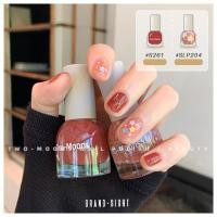 ราคา พร้อมส่ง สีทาเล็บTwo moons เซ็ตสีทาเล็บ ลอกได้ ไม่ง้อน้ำยาล้าง ยาทาเล็บลอกได้ น้ำยาทาเล็บ แพคคู่ ขนาด10ml 2 set7 (20690668819)