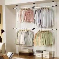 ราคา ราวเเขวนเสื้อผ้า ราวแขวนผ้า ราวตากผ้า ที่แขวนผ้า ราวแขวนเสื้อผ้า 4 6 ราว ราวตากผ้า diy ราวแขวนเสื้อผ้า ราวแขนผ้า ราวแขวน (15591750042)