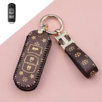 ราคา ที่ใส่กุญแจหนังมาสด้าสำหรับ Mazda2 Mazda3 CX 3 CX 5 (13279058475)