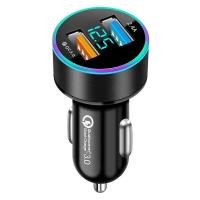 ราคา ตำนานโลหะ Dual USB ที่ชาร์จแบตในรถ4 8A สำหรับโทรศัพท์ช่องเสียบ USB อะแดปเตอร์อุปกรณ์เสริมรถยนต์ (10235765889)