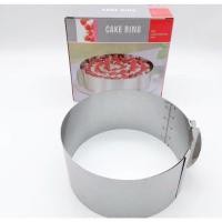 ราคา เค้กริง Cake ring พิมพ์เค้ก ปรับขนาดได้ 6 12 นิ้ว (7762798335)