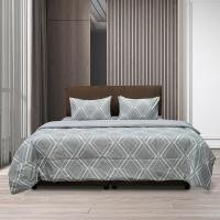 ราคา Picasso ชุดผ้าปูที่นอน รวมผ้านวม รุ่น Smile ลาย Lima สีเทา ผ้าไมโครซาติน ทอ 350 เส้น ตร ซม (19416612853)