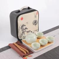 ราคา กาชงชา กาน้ำชา ชุดชงชาเซรามิค ชุดกาน้ำชา ถ้วยน้ำชาเซรามิค ชุดชงชาสำหรับให้เป็นของขวัญ (19481085004)