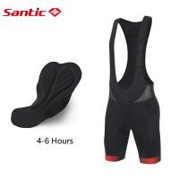 ราคา Santic กางเกงเอี๊ยมขาสั้นสำหรับผู้ชายกางเกงกางเกงขาสั้นสำหรับปั่นจักรยานปั่นจักรยานเสือภูเขาจักรยานท้องถนนระบายอากาศได้ดีสายพาน4D KM2C05152กางเกงเอวสูงยืดหยุ่นสั้น (14087139594)