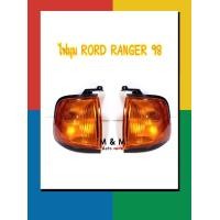 ราคา ไฟเลี้ยวมุม ไฟหรี่มุม FORD RANGER 98 ฟอร์ด เรนเจอร์ ปี98 พร้อมขั้ว และ หลอดไฟ (16557898656)