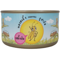 ราคา ภูฟาร์ม แมงสะดิ้งทอดอบกรอบ รสดั้งเดิม คีโตทานได้ น้ำหนัก 25 กรัม แมลงทอด (6494496723)