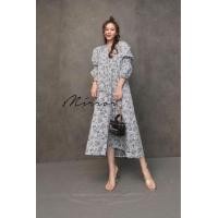 ราคา Mirrorsister 10601 5 เดรสผ้าtextureนูน ชุดออกงาน เดรสเรียบหรู ชุดไปงาน เดรสแขนพอง ชุดไปงานแต่ง เดรสเรียบหรู (20045191099)