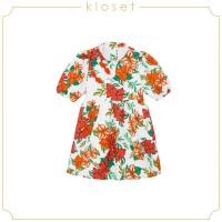ราคา Kloset Chinese Floral Print Dress SS20 KD014 ชุดเด็ก ชุดเดรสเด็ก ชุดเด็กแฟชั่น (17282110994)