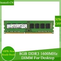 ราคา Samsung DDR3หน่วยความจำ Ram 8 GB สำหรับ PC3 12800U DDR3 1600 MHz PC12800 240pin Desktop Non ECC Memory Ram 8 GB 2Rx8 1 5V (10427688974)