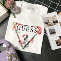 ราคา Guess เสื้อยืดแขนสั้นสำหรับผู้หญิงพิมพ์ลายเทรนด์ใหม่ (14540522552)