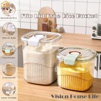ราคา วิชัน5 10 15กก ข้าวกล่องใส่ของแบบใสความจุขนาดใหญ่ถังข้าวสารปิดผนึกถังข้าวถังเก็บอาหารสัตว์เลี้ยงธัญพืชที่เก็บแป้งห้องครัวกันแมลงและกันความชื้น (18129193783)