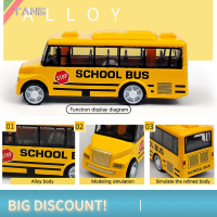 ราคา Lowest price TANG ของเล่นรถโรงเรียนจำลองรถบัสสีเหลืองประณีตพร้อมกลไกดึงกลับ (20321655701)