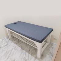 ราคา ผ้าปูเตียงสปา ผ้าปูเตียงนวดอโรม่า ผ้าปูเตียงนวดน้ำมัน แบบรัดมุม 90 200 8cm พร้อมส่ง (17442767287)