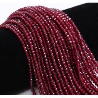 ราคา 1 ST 15 5cm Long Natural Garnet Faceted Polished Beads 2mm 3mm Top High Quality Stone Stone for Jewelry (17825894166)